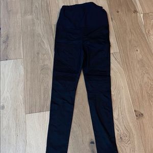 Maternity black dress pants